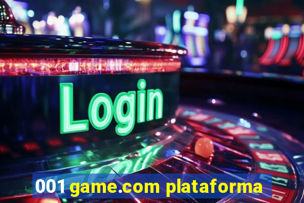 001 game.com plataforma